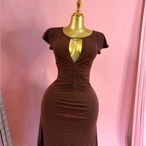 Max Studio Beautiful Brown Dress